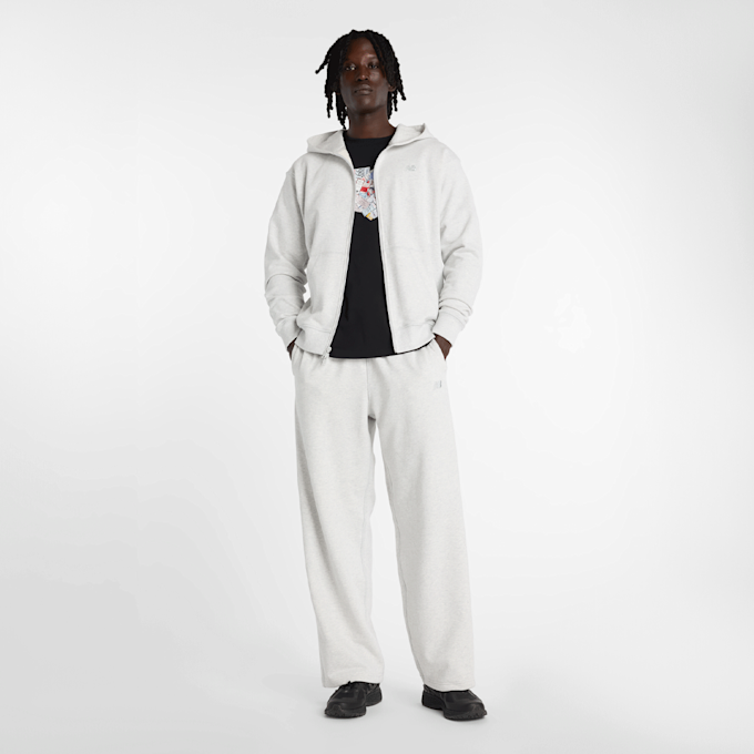 New Balance Athletics French Terry Full Zip grau 93638 6