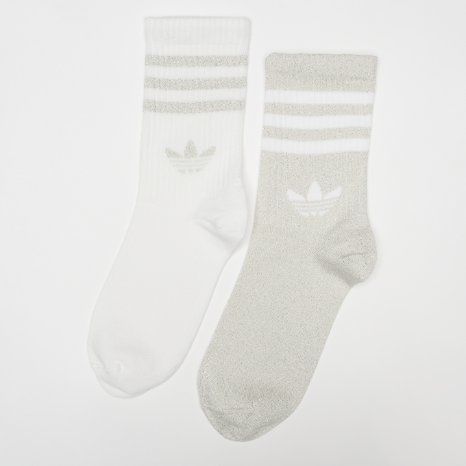 adidas Originals 2 PACK - 3-Stripes Glitter Crew Socks multicolorido 93698 1