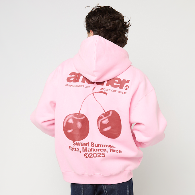 Another Cotton Lab Another Sweet Summer Oversized Zip Hoodie rosa  93768 2