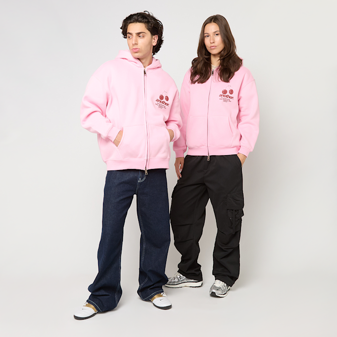 Another Cotton Lab Another Sweet Summer Oversized Zip Hoodie rose 93768 6