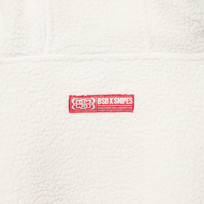 BSB x SNIPES BSB x Snipes Sherpa Track Hoodie biały 93868 6