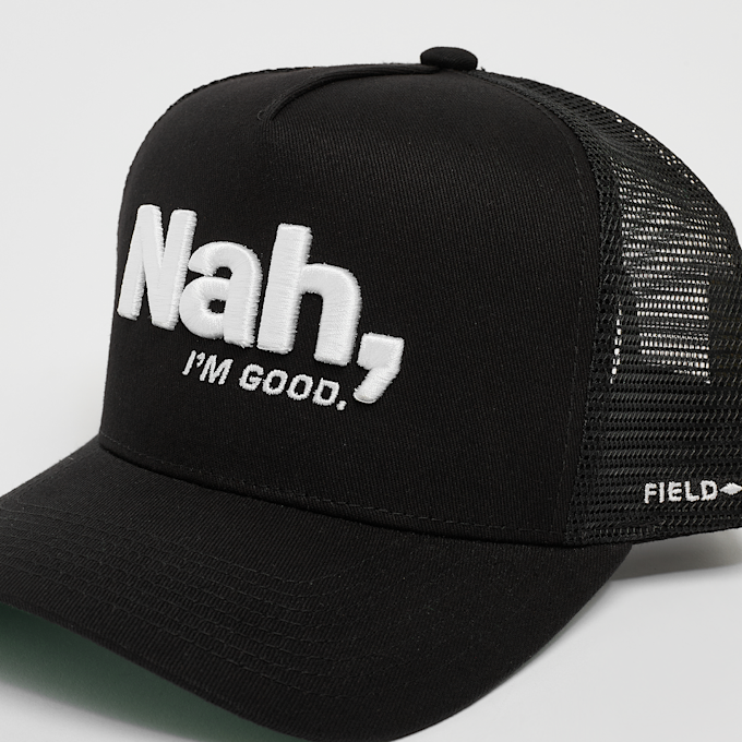 Field Grade I’m Good Twill Mesh Trucker negro 94068 4
