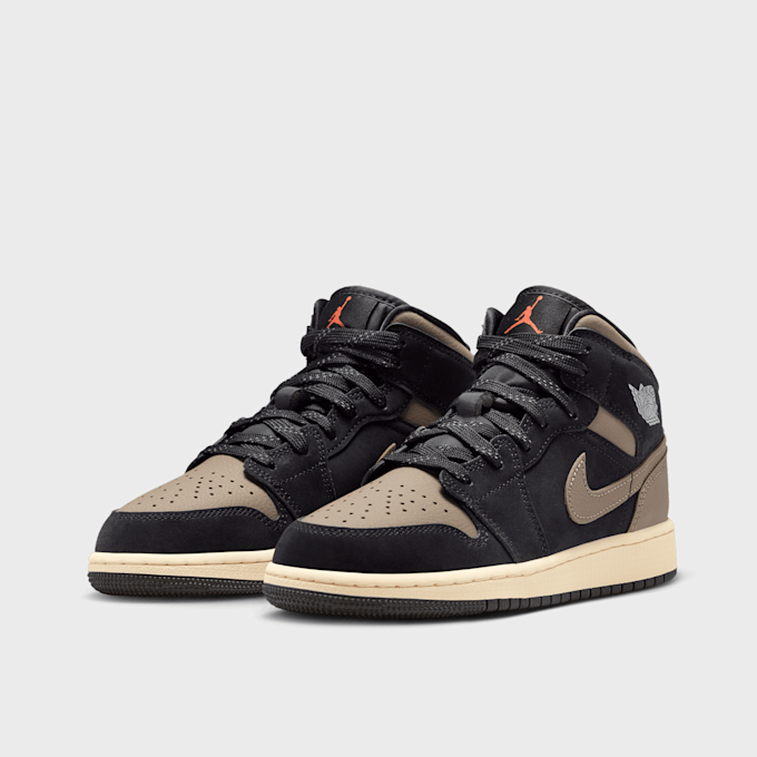 Jordan Air Jordan 1 Mid SE (GS) noir 94170 3