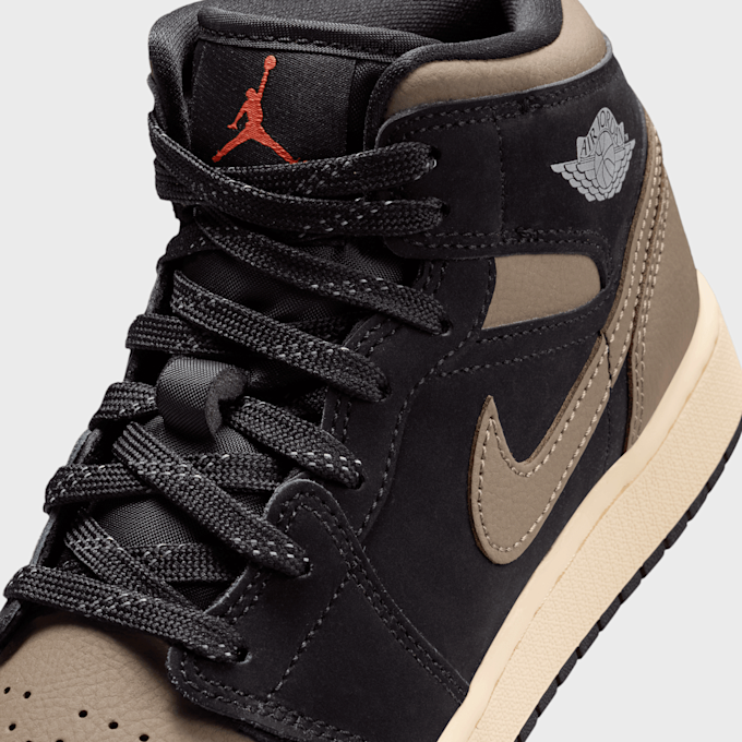 Jordan Air Jordan 1 Mid SE (GS) noir 94170 7