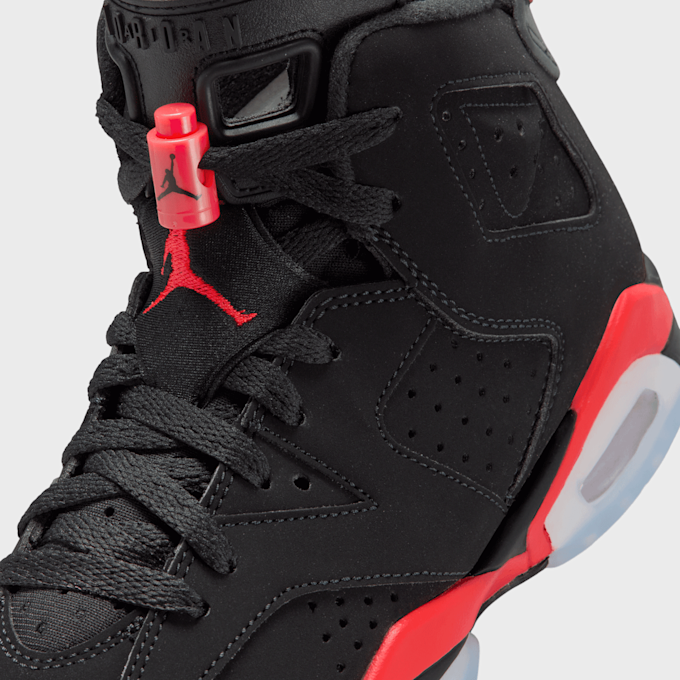 Jordan Air Jordan 6 Retro "Infrared Salesman" (GS) zwart 94173 7