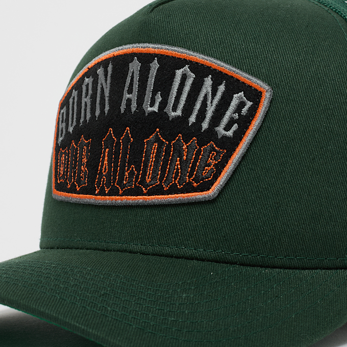 Field Grade Die Alone Twill Mesh Trucker zelena 94193 4