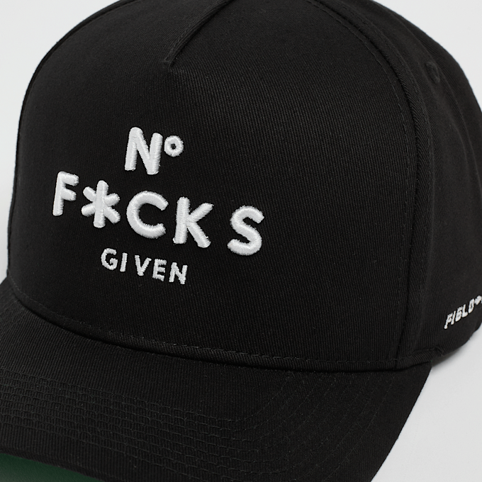 Field Grade No F*cks Given Twill Trucker schwarz 94194 4
