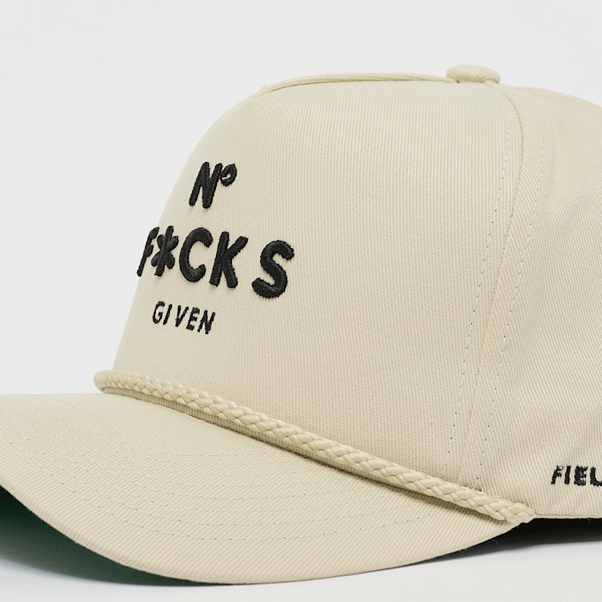 Field Grade No F*cks Given Twill Trucker beż 94195 4