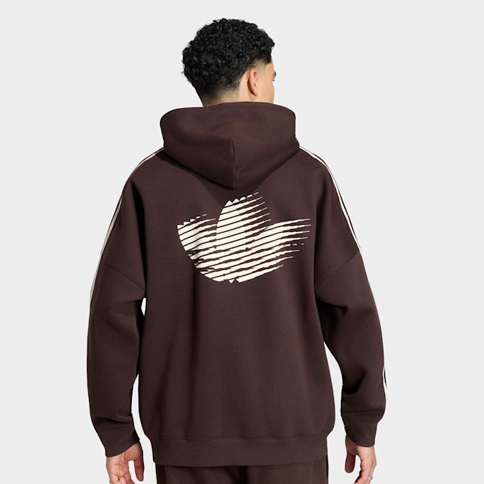adidas Originals Loose Fitted Graphic Hoody bruin 94203 2