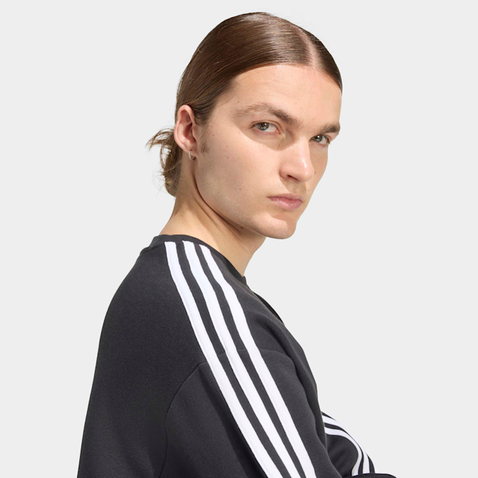 adidas Originals Adicolor 3-Stripes Oversized Crewneck schwarz 94217 4