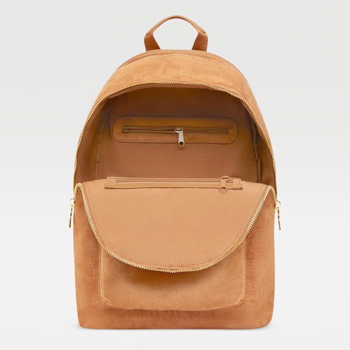 Jordan Jam Suede Monogram Backpack narančasta 94238 4