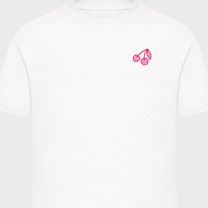 Mister Tee - Kids Japan Cherries Tee branco 94404 3