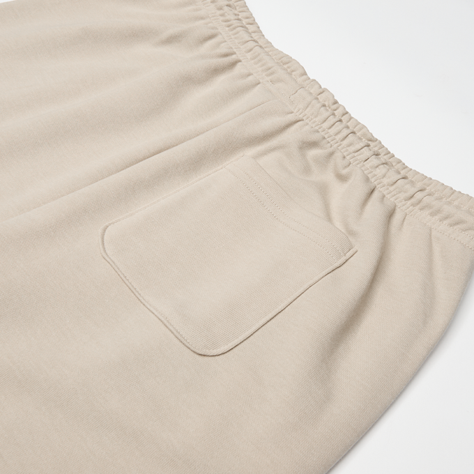 New Balance French Terry Stacked Logo Crew & Jog Set beż 94377 6