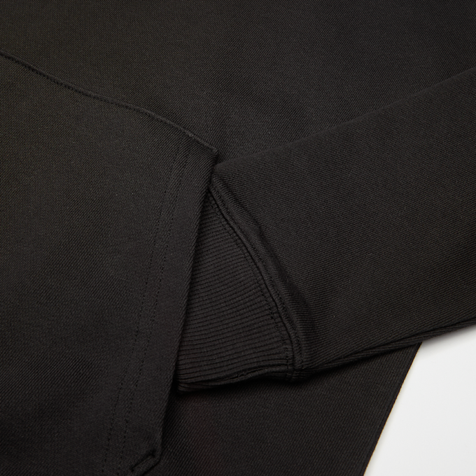 New Balance French Terry Stacked Logo Hoodie crna 94380 4