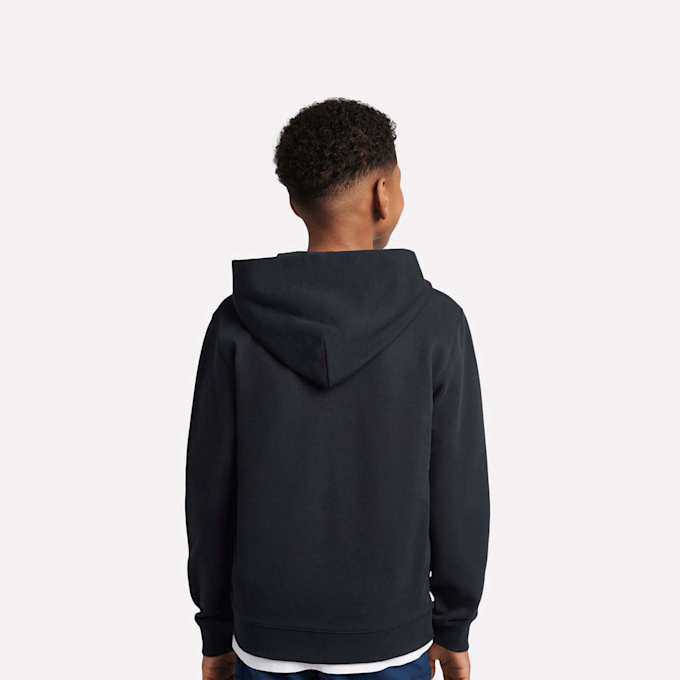 New Balance French Terry Small Logo Full Zip Hoodie preto 94376 3