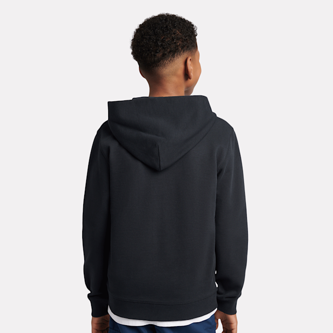 New Balance French Terry Small Logo Full Zip Hoodie schwarz 94376 3