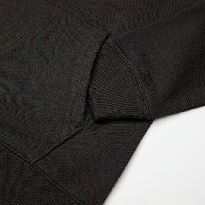 New Balance French Terry Stacked Logo Hoodie schwarz 94383 4