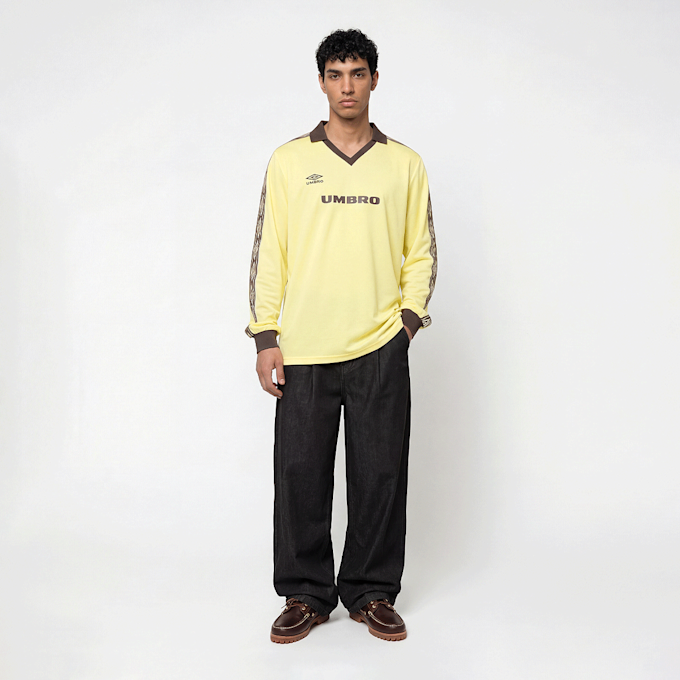 Umbro Taped Longsleeve Jersey žuta 94350 6