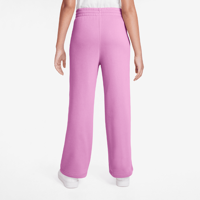 Nike Sportswear Club Fleece Wide-Leg Low Brand Read Pant rosa 94558 2
