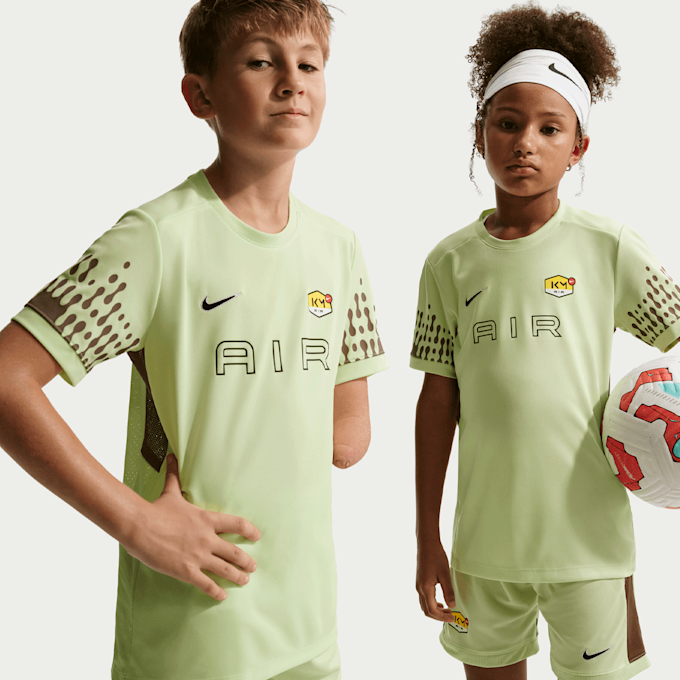 Nike   Kylian Mbappe Dri-FIT ACD25 Top Shortsleeve groen 94567 1
