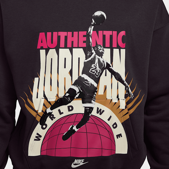 Jordan Brooklyn Fleece Hoodie negro 94775 3