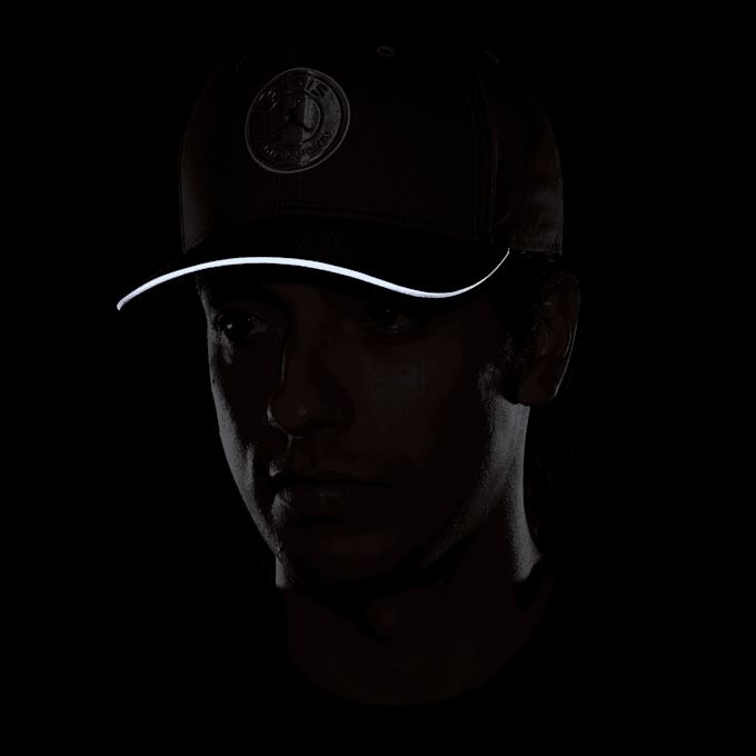 Jordan Paris Saint-Germaine Rise Structured Hat cinzento 94750 5