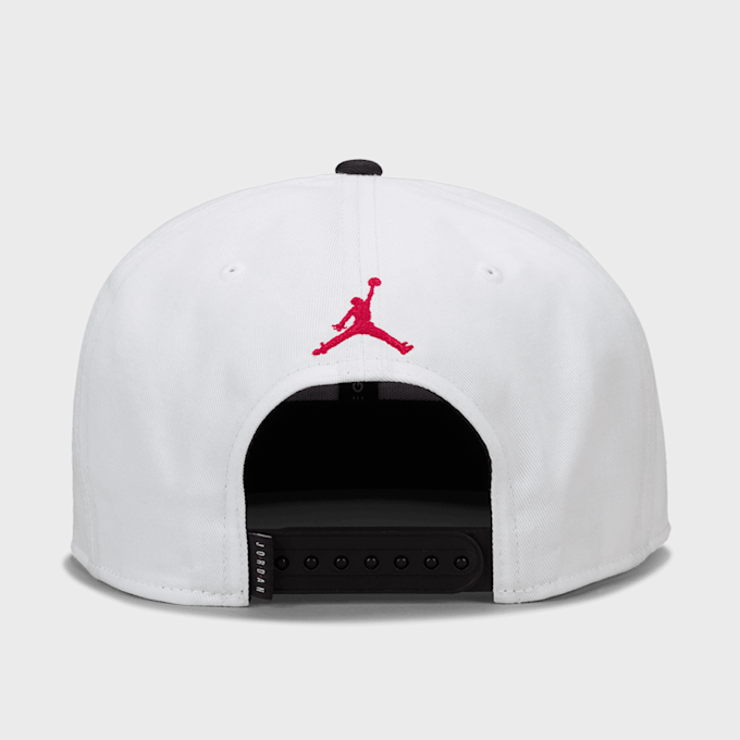 Jordan Pro Structured Flat Bill Hat branco 94753 3
