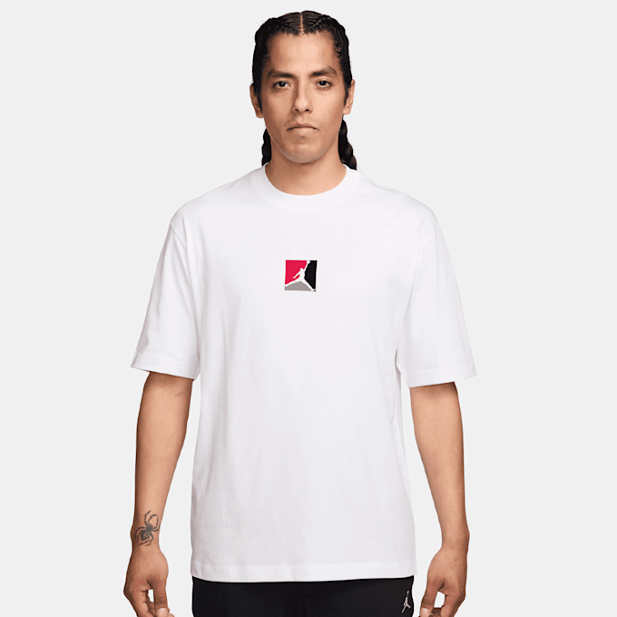 Jordan ELE Graphic Shortsleeve Crew bianco 94786 1