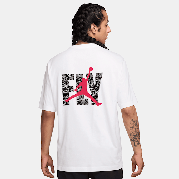 Jordan ELE Graphic Shortsleeve Crew bianco 94786 2