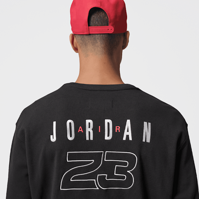 Jordan Flight Fleece Crew Neck negro 94792 5