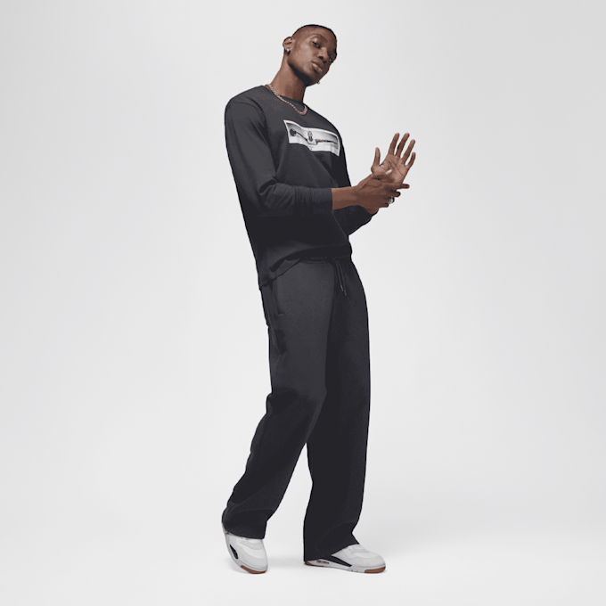 Jordan Brand Photo Long Sleeve Crew zwart 94698 5