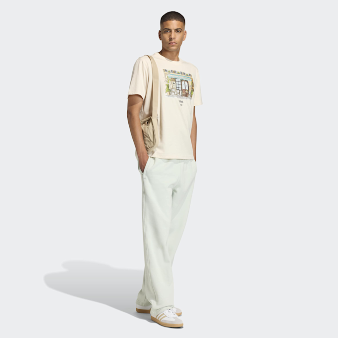 adidas Originals Essential Open Hem Loose Pants vert 94858 5