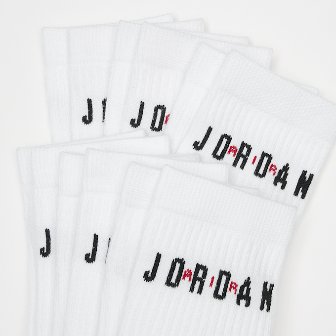 Jordan 6 PACK - Everyday Crew Socks branco 94859 2