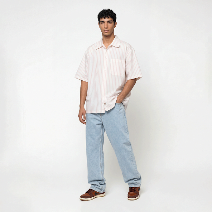 Dickies Venedocia Stripe Shortsleeve Shirt biały 94952 4