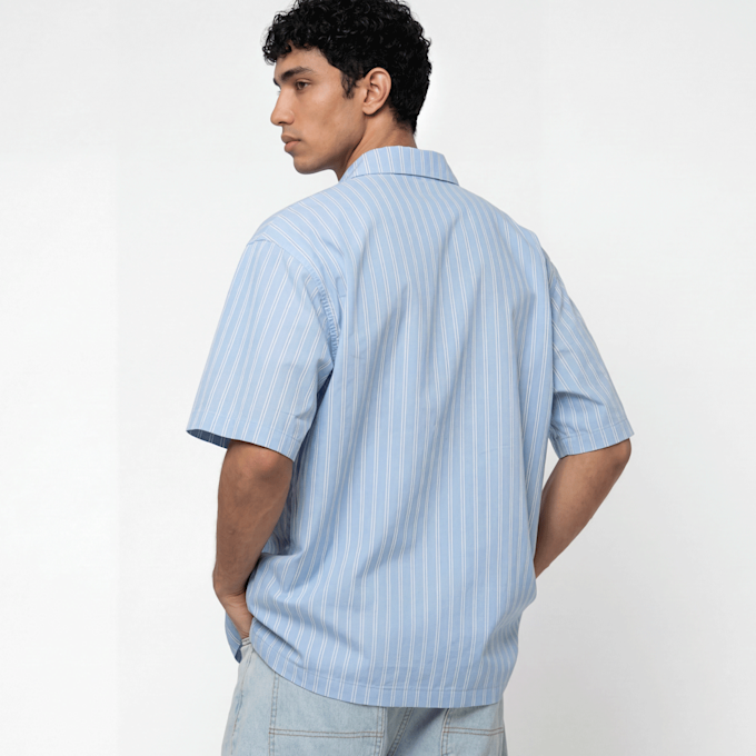 Dickies Venedocia Stripe Shortsleeve Shirt blu 94951 2
