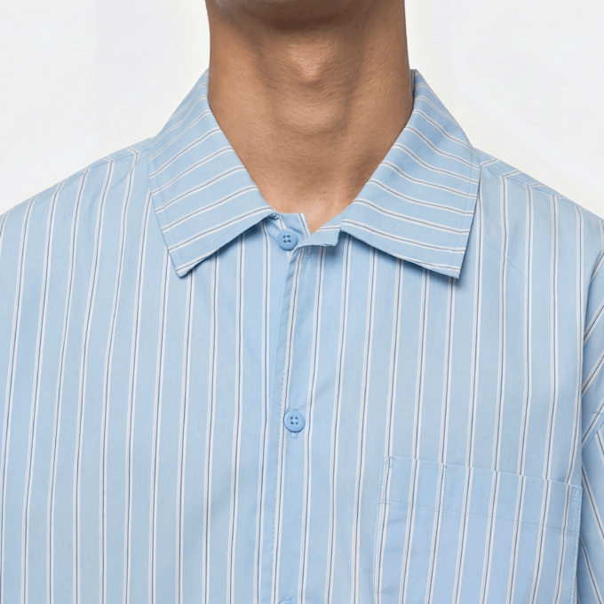 Dickies Venedocia Stripe Shortsleeve Shirt blu 94951 3