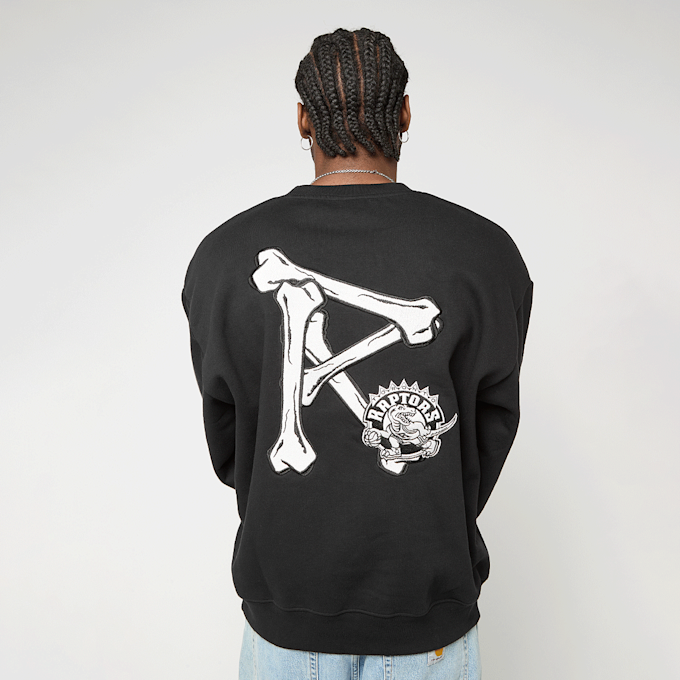 Mitchell & Ness NBA Toronto Raptors Bone Words Boxy Crewneck nero 95029 2