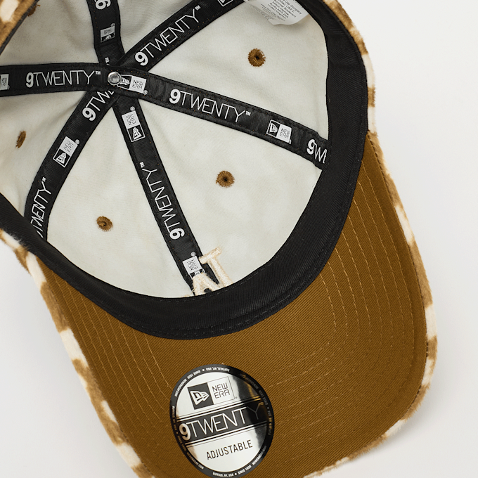 New Era 9TWENTY Animal Print MLB Los Angeles Dodgers brun 95110 3