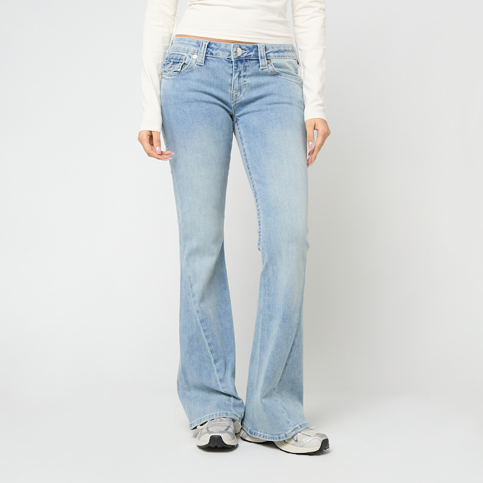 True Religion Joey Low Rise Flare Flap blau 95198 1