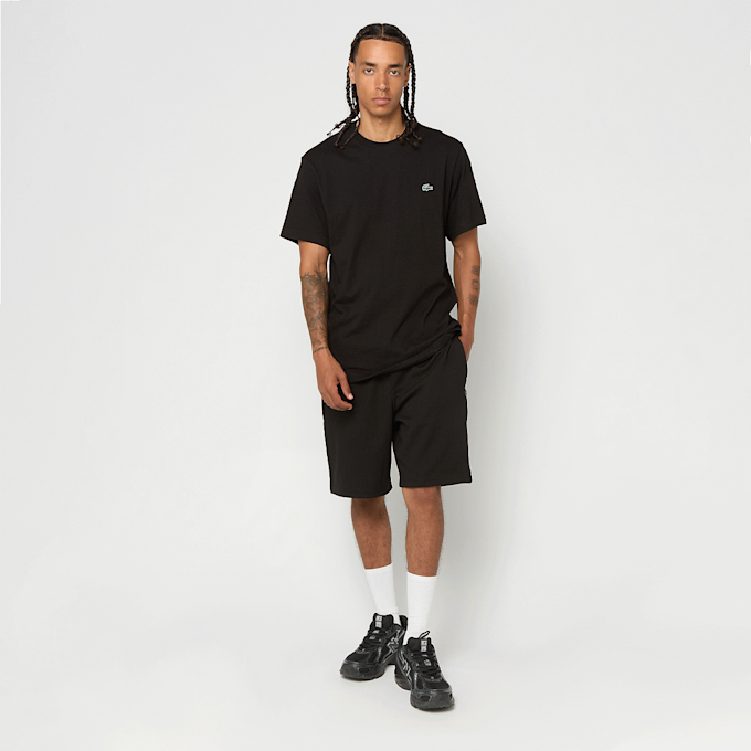 Lacoste Regular Fit-Shorts aus Fleece schwarz 95254 4
