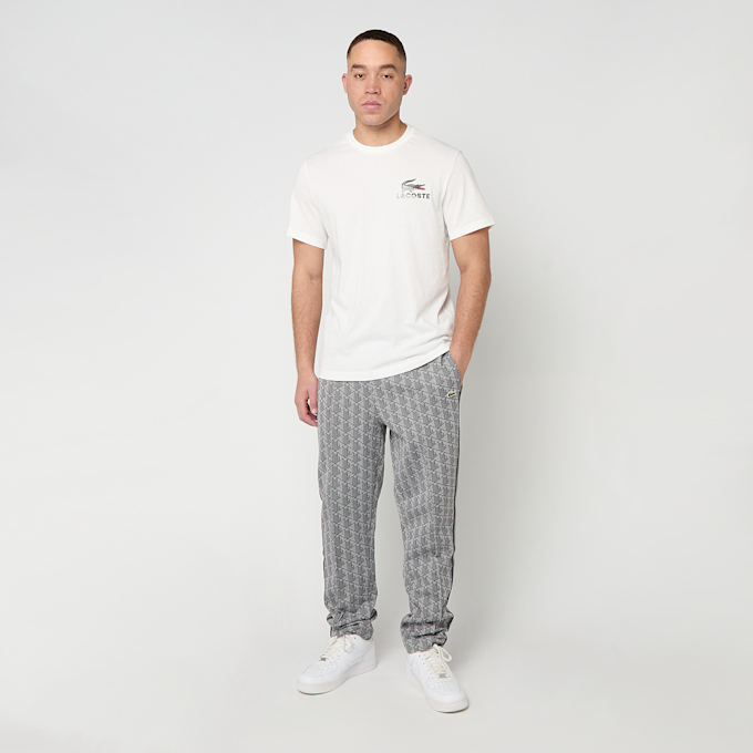 Lacoste Custom Slim Fit Jersey Crewneck T-Shirt weiß 95257 4