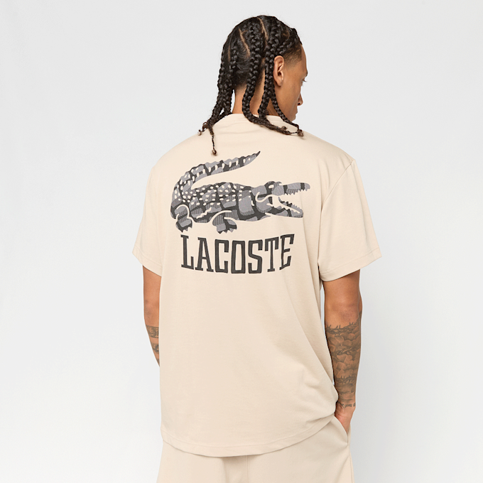 Lacoste T-Shirt Backprint beige 95264 1