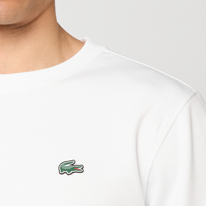 Lacoste Track-Jacke Paris aus Jacquard mit Reißverschluss weiß 95271 3