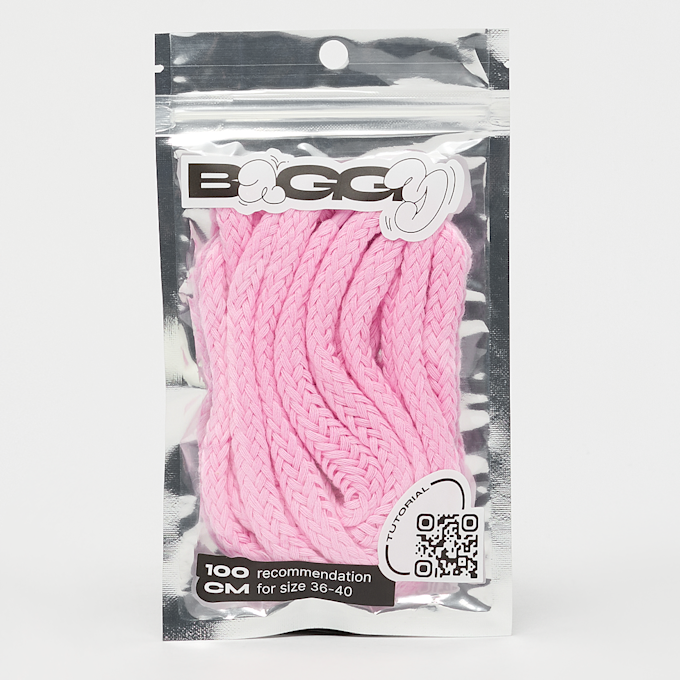 BAGGY Cord Laces 100cm rosa 95430 1