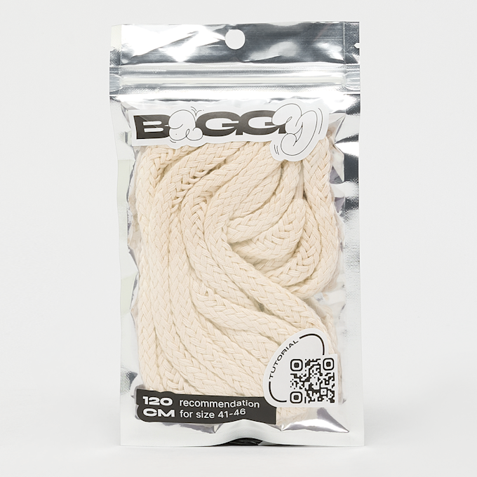 BAGGY Cord Laces 120cm bež 95434 1