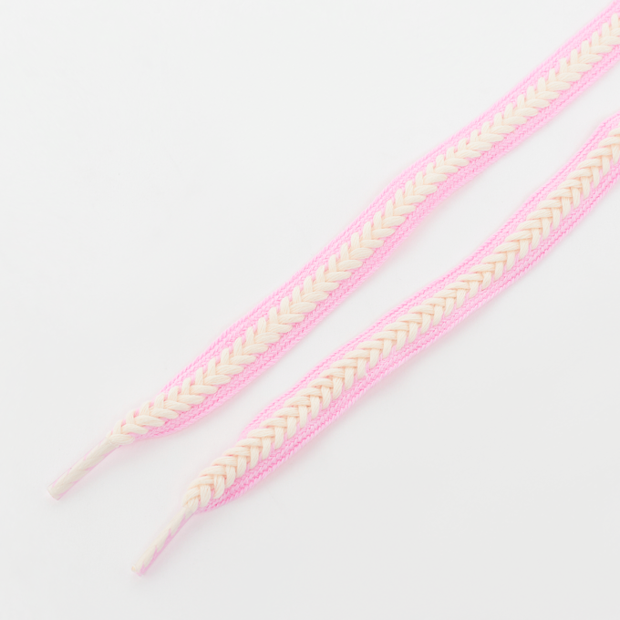 BAGGY Braid Cord Laces 100cm beige 95433 2