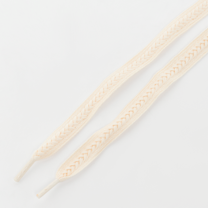 BAGGY Braid Cord Laces 100cm beige 95435 2