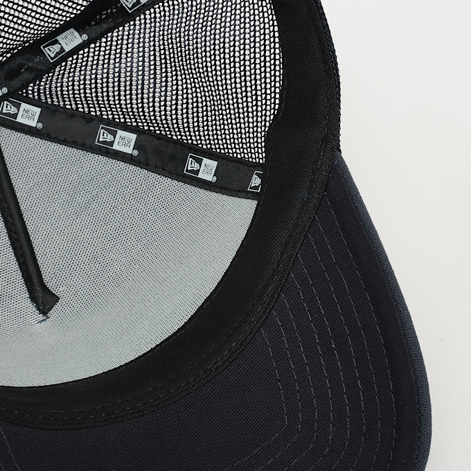 New Era 9Forty A-Frame Trucker Oval Canvas Distress blau 95475 3