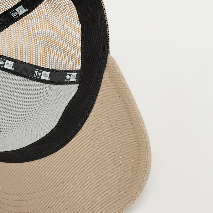New Era 9Forty A-Frame Trucker Oval Canvas Distress beige 95476 3