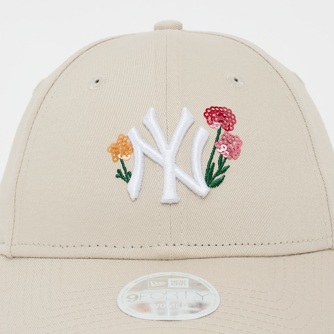 New Era Female 9Forty Floral Icon MLB New York Yankees bež 95469 4